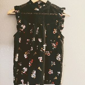 Lily White sleeveless blouse